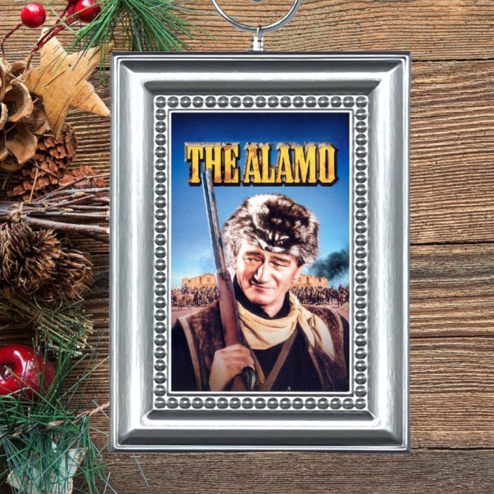 John Wayne The Alamo Movie Memorabilia Christmas Tree Ornament